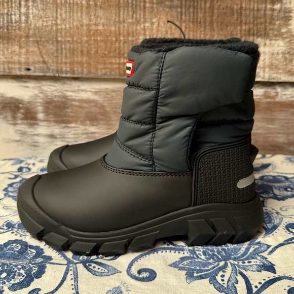 🌲NWT🌲 Hunter Kids' Intrepid Snow Boot - Picture 1 of 10